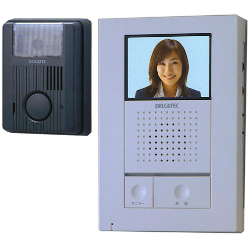 スマートホン カラーテレビインターホン Delcatec TVC-50Cの拡大画像