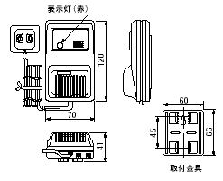 外形寸法図