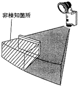 影の部分は