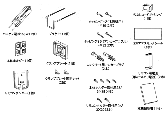 付属品