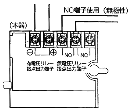 接点出力端子