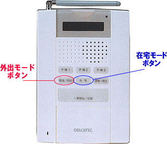 親機のモード切替