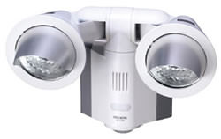 光の見張り番 センサライト ハロゲン2灯式 SL102A