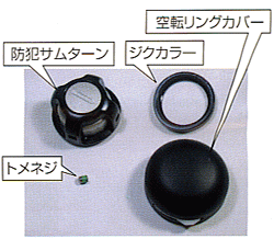 防犯サムターンNDRのセット内容