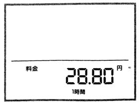 1時間あたりの使用料金