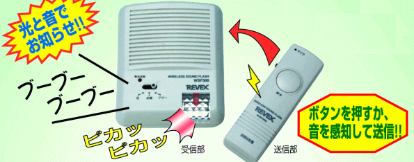 ボタンを押すか音を感知して送信